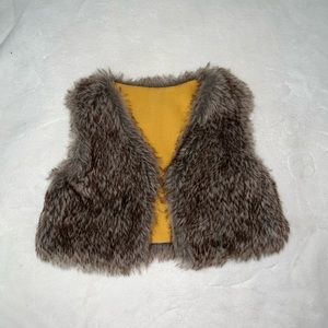 Kids Faux fur vest